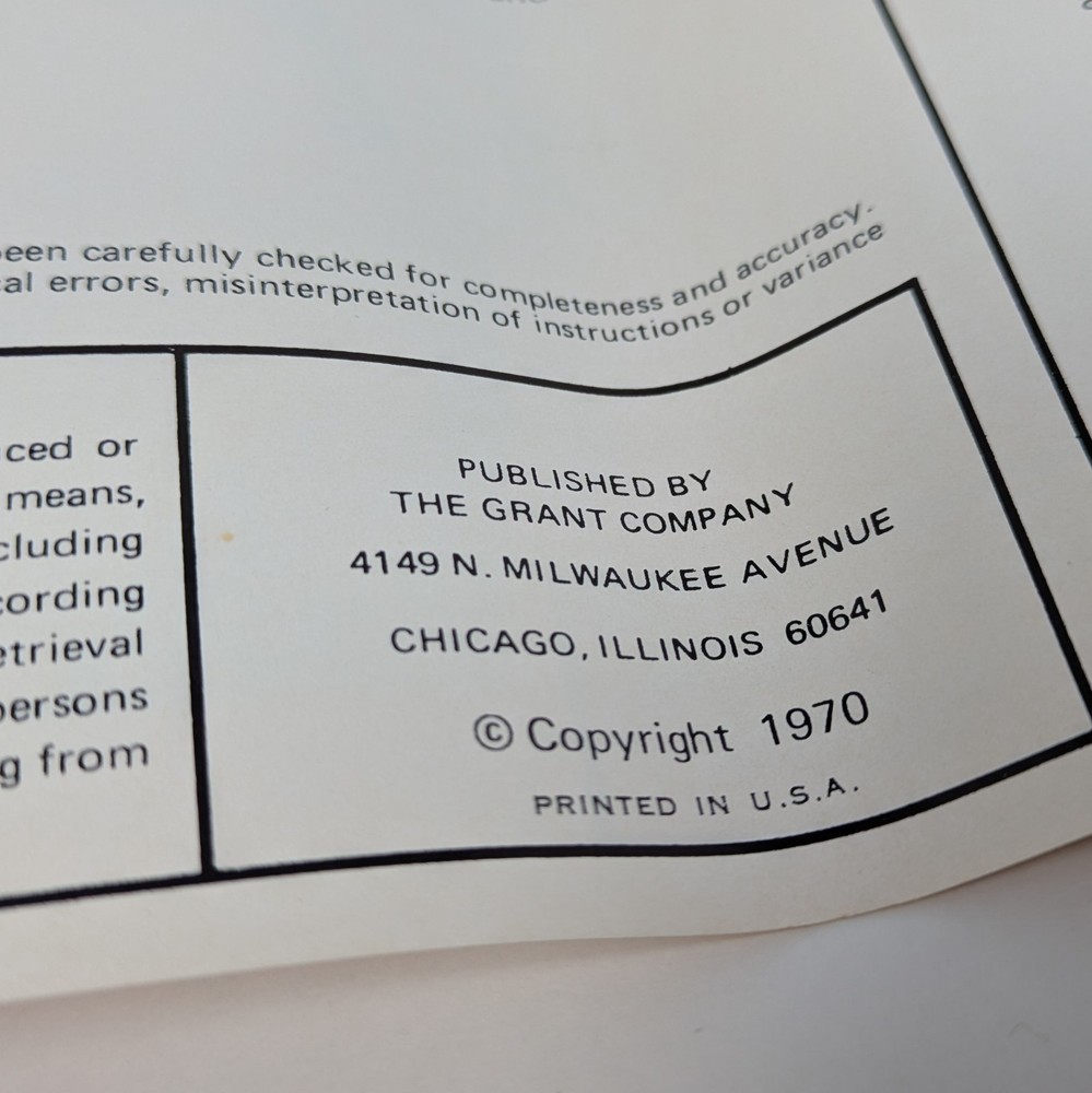 Grants One Needle Looping Vol 1 & 2 1970 Looping Patterns