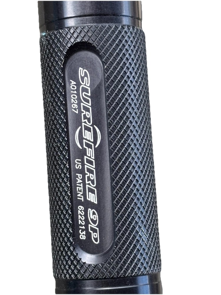 Surefire Flashlight 9P With Belt Loop Case Black Tested & Works