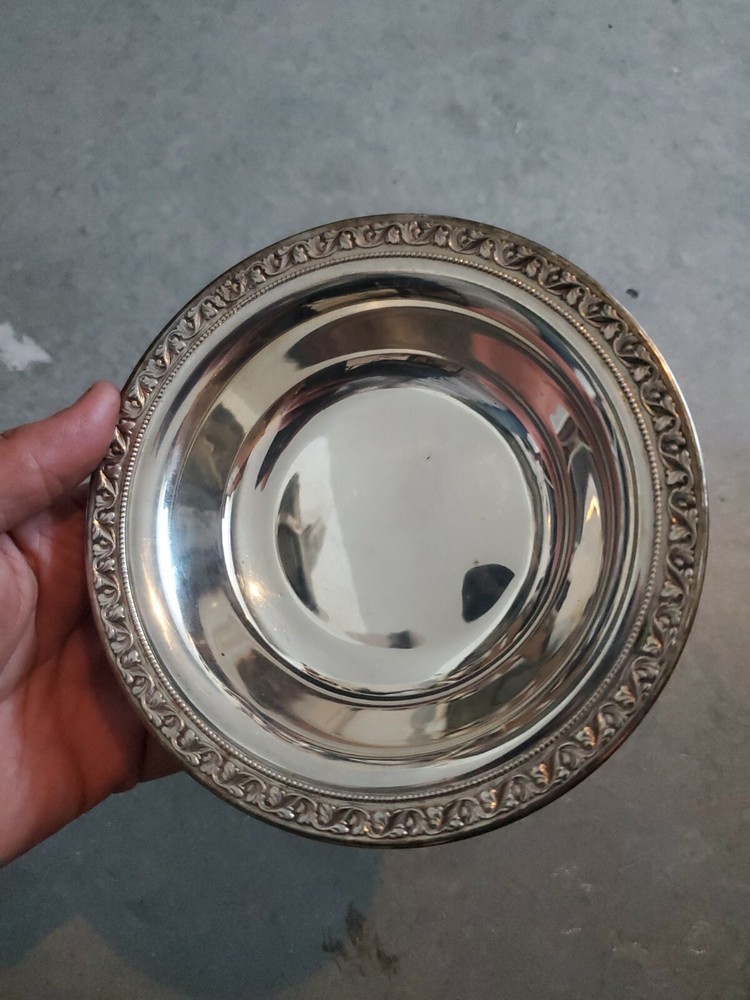 Lunt Sterling Silverplated Bowl