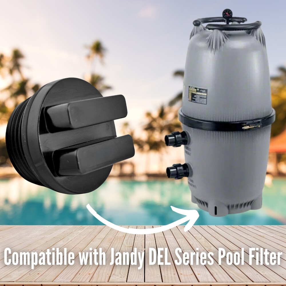 R0358800 Pool Filter Drain Plug Compatible with Zodiac Jandy DEL Pool Filter