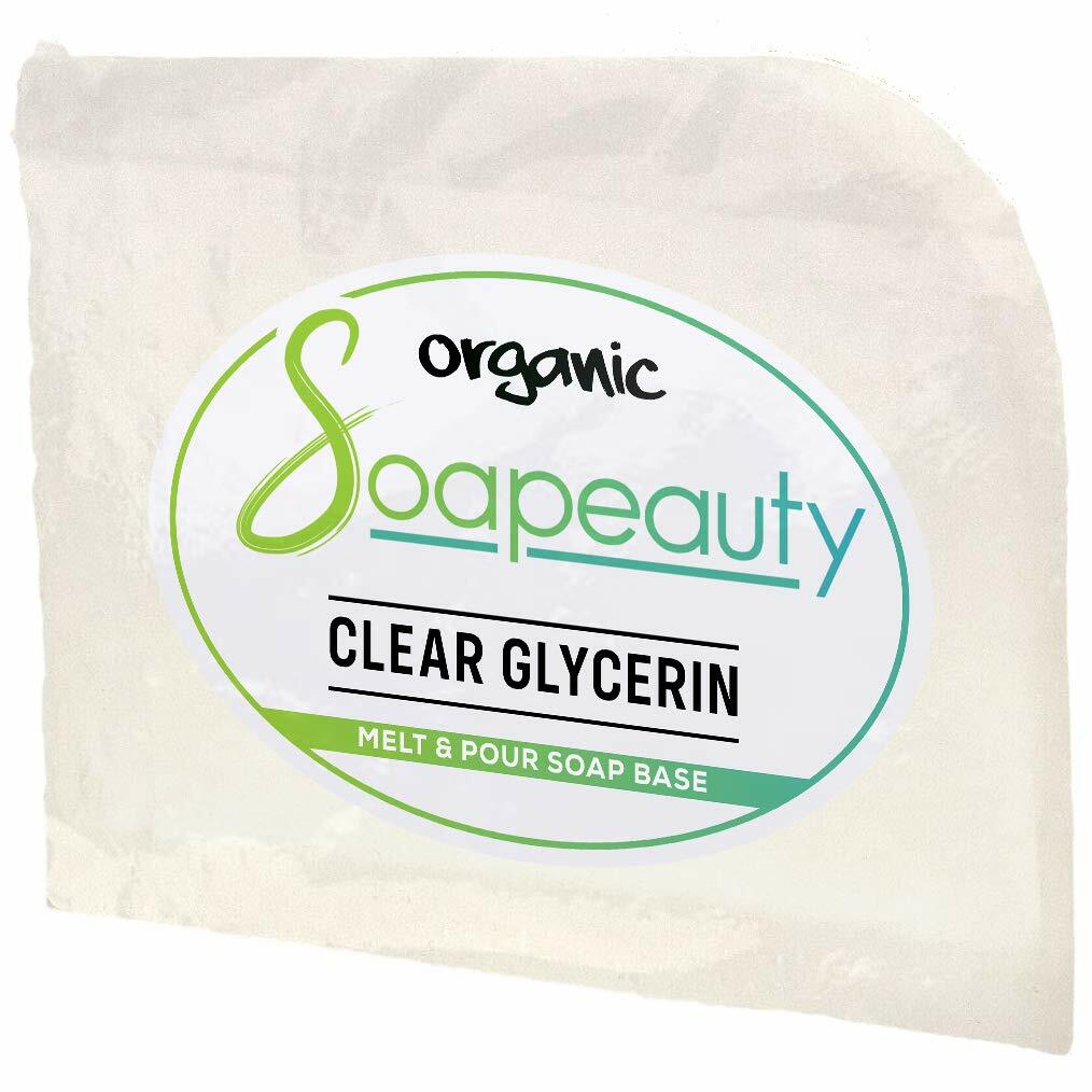 CLEAR DETERGENT FREE GLYCERIN MELT POUR SOAP BASE NATURAL 10 LB