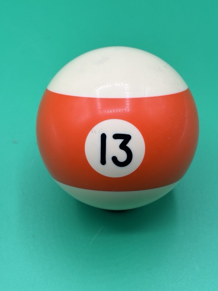 Vintage  Pool Table Replacement Ball 2 1/4"