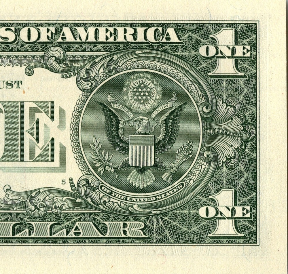 2021 D Star Note One Dollar Bill Regular Run Pack Note D08561031*