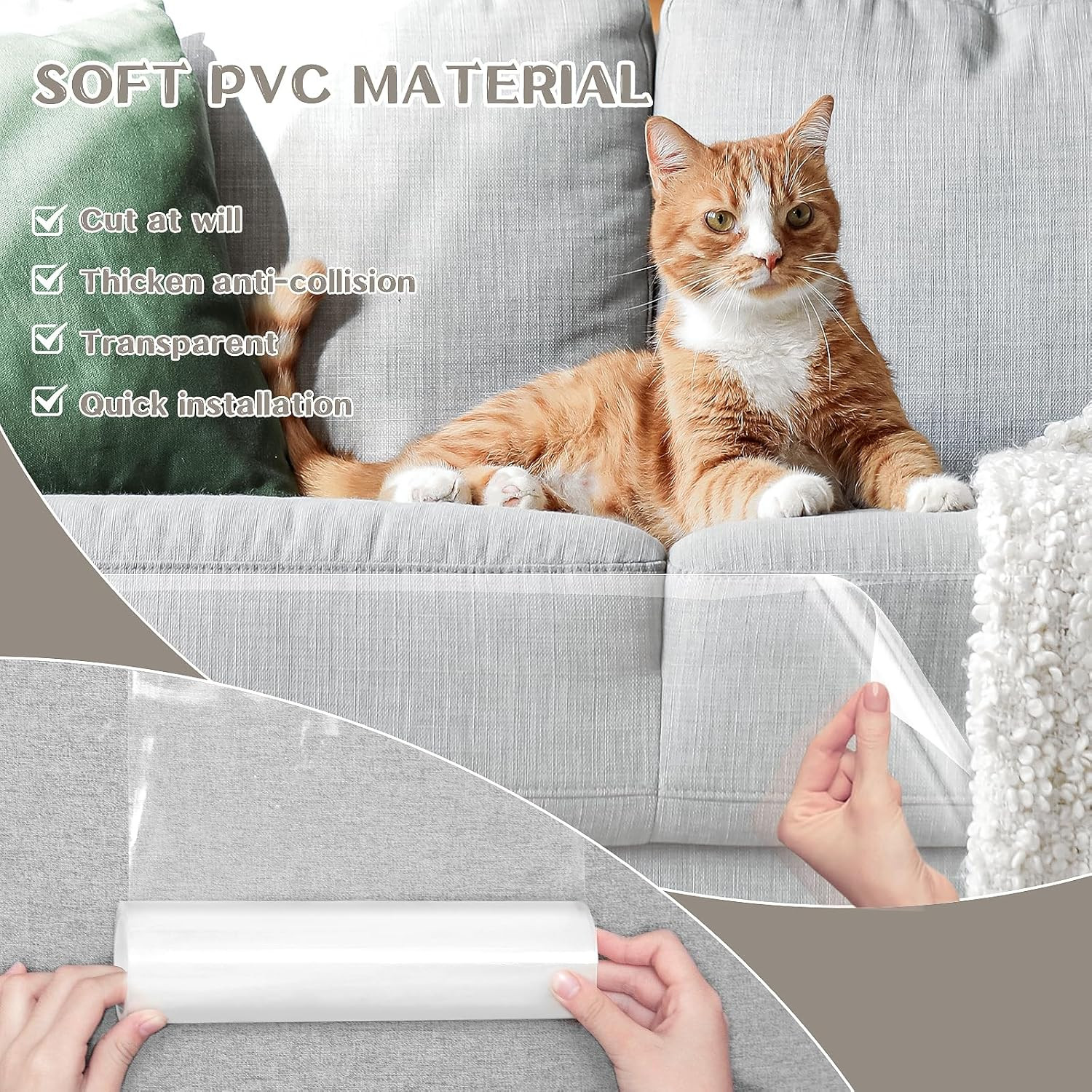 Anti Cat Scratch Furniture Protector, Cat Couch Protector, anti Scratch Furnit