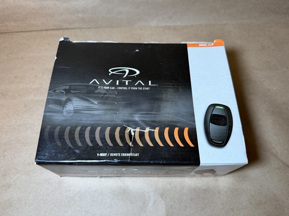 Avital Model 4111 One Way Remote Engine Start System | Open Box
