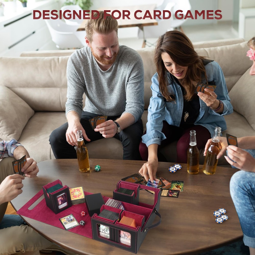 Trading Card Storage Box for MTG, MTG commander deck box，Multi-purpose Deck C...