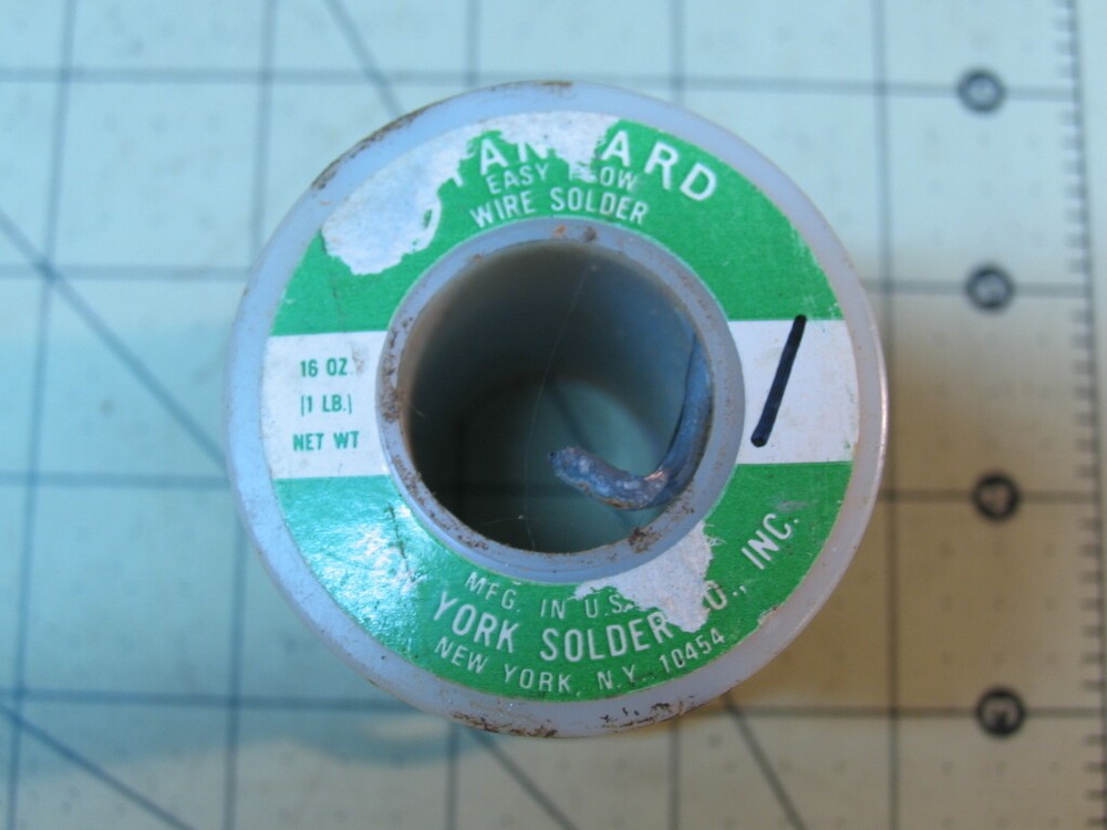 1 lb. of 0.130 Solid core Lead Solder