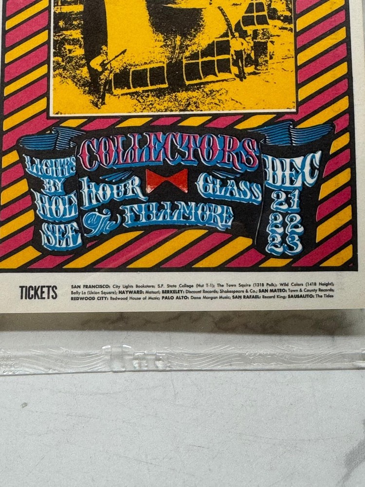 Buffalo Springfield Collectors 1967 Bill Graham Fillmore BG98 Postcard CGC 10