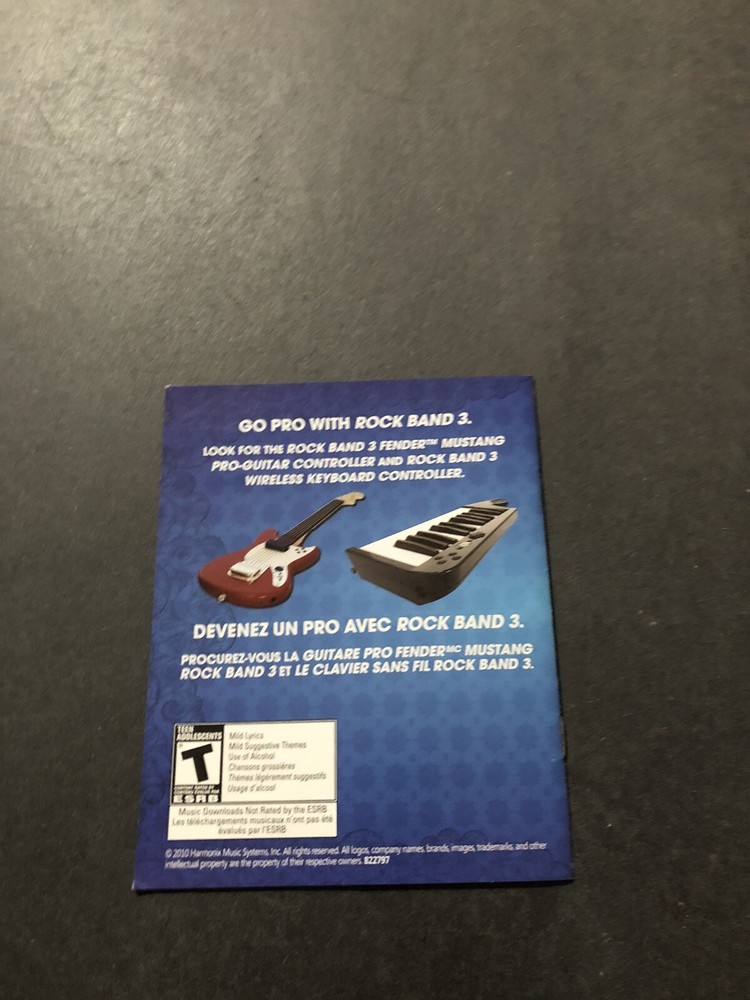 rock band 3 ps3 Insert