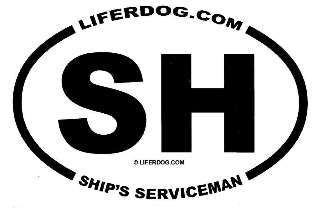 4x6 USN  SH SHIP'S SERVICEMAN    STICKER
