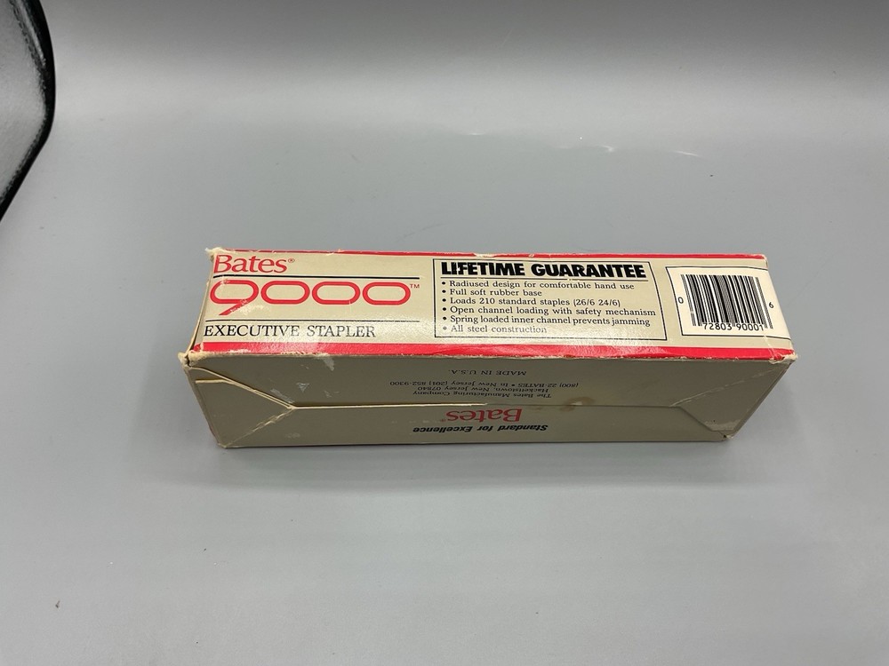 Bates 9000 Executive Stapler Black 9000BK