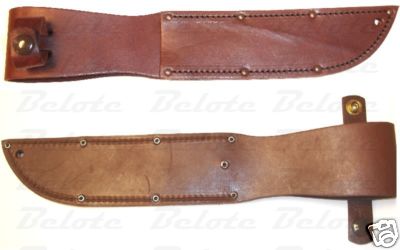 Ka-Bar KaBar Knives Brown Leather Sheath ONLY 1217I **NEW**