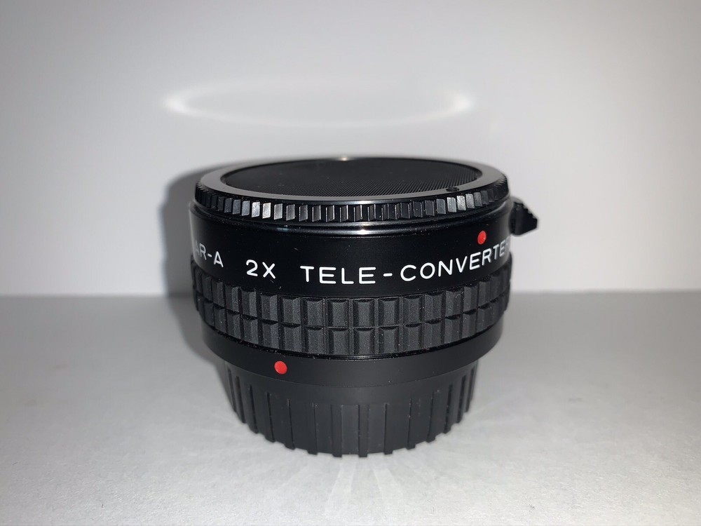 Vintage Takumar A2X Asahi Tele-converter with Case & Caps