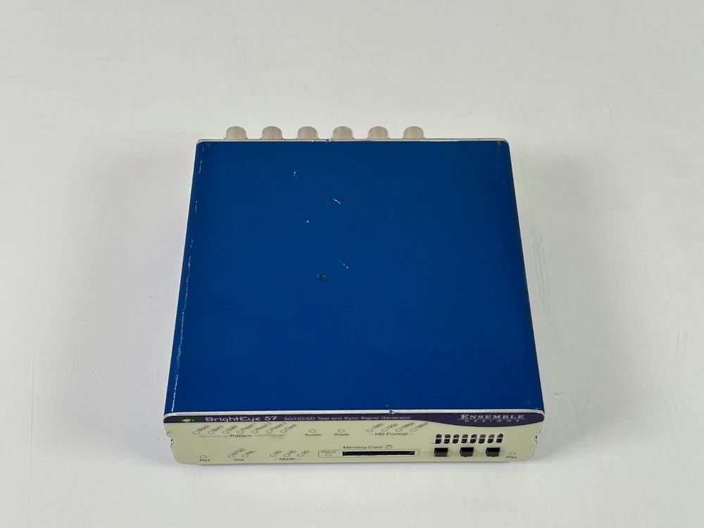 Ensemble Designs BrightEye 57 3G/HD/SD/Analog Test Signal & Sync Pulse Generator