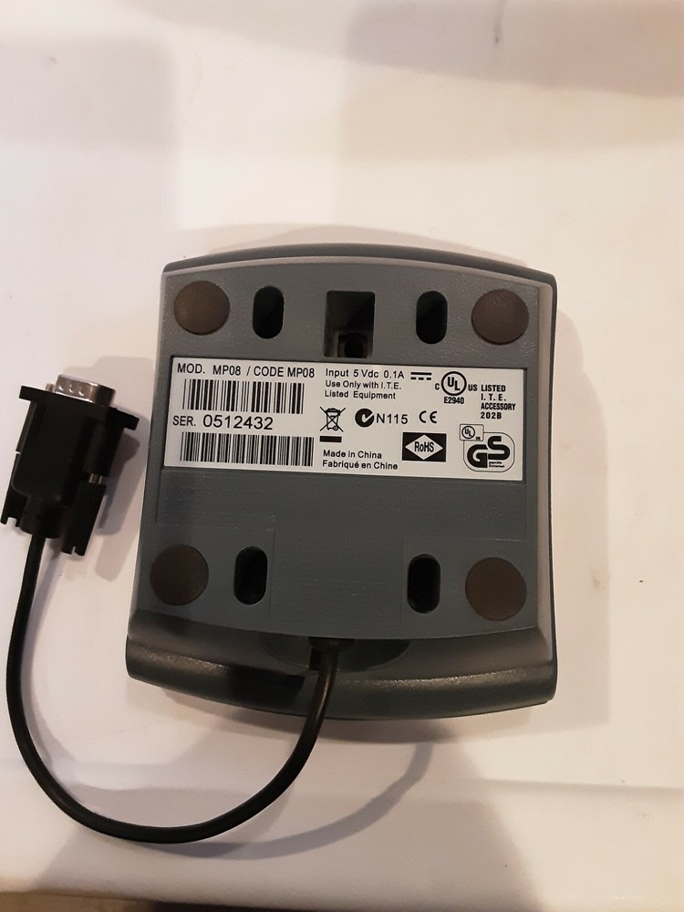 Pitney Bowes Mail Scale PC Plug Model MP08/CODE MP08 - Used