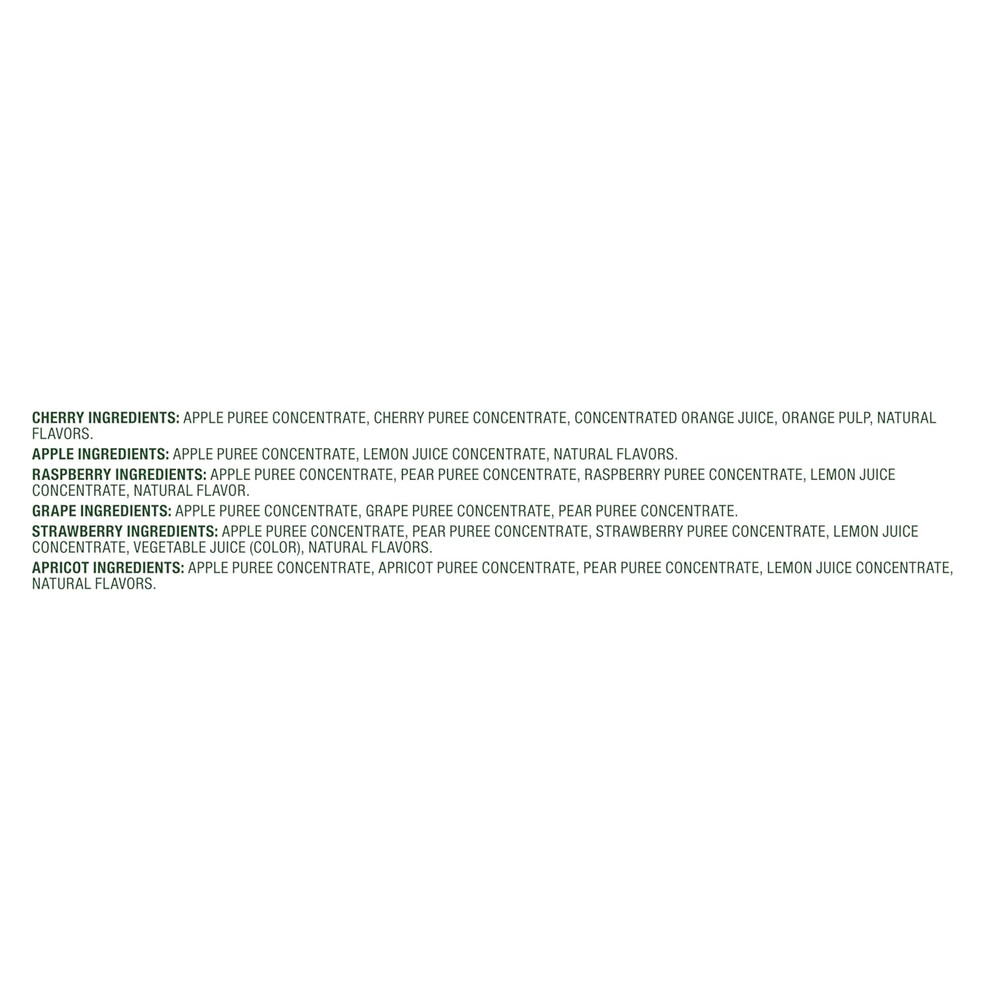 , Stretch Island, Fruit Strips, Cherry, Apple, Raspberry, Grape, Strawberry, and