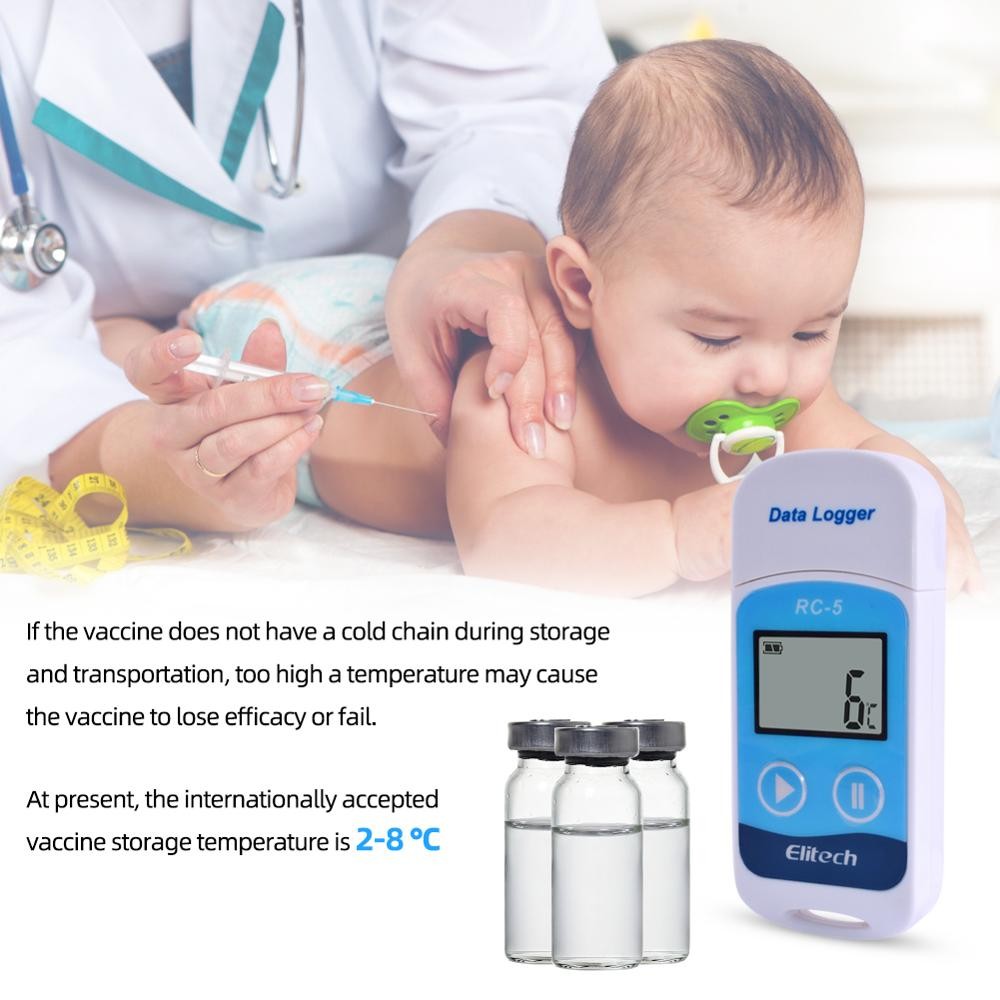 RC-5 High Precision Digital USB Temperature Data Logger for Stock Location6281