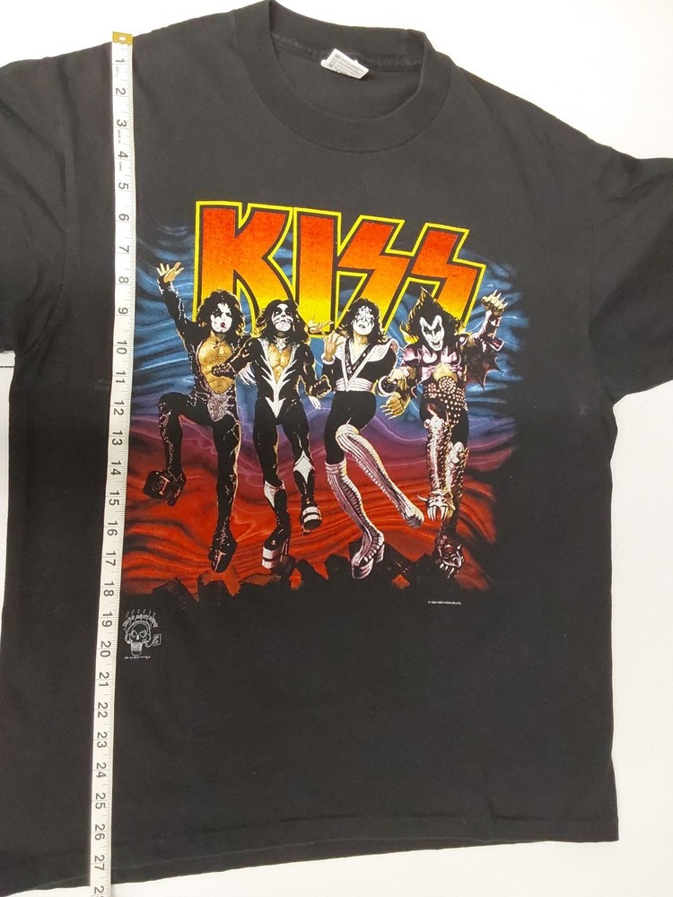 Kiss Destroyer '76 To '96 - 20 Years Of Destruction Tshirt Anvil Tag Size XL...