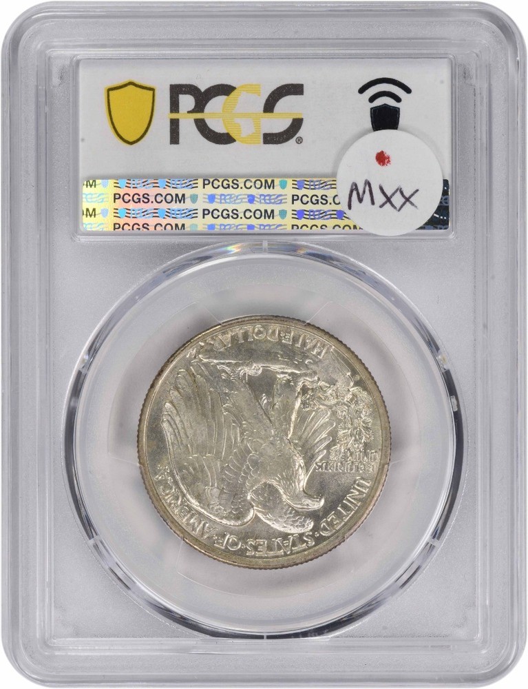 1934-D Walking Liberty Silver Half Dollar MS64 PCGS