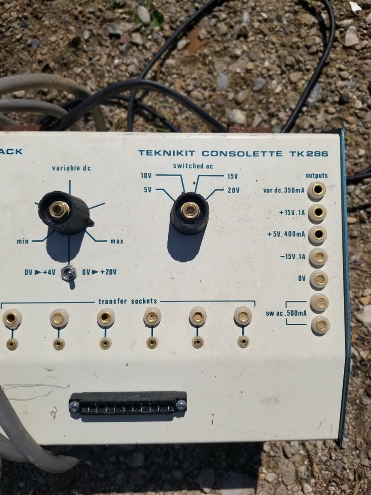 Feedback Teknikit Consolette TK286 Variable DC Transfer Machine.