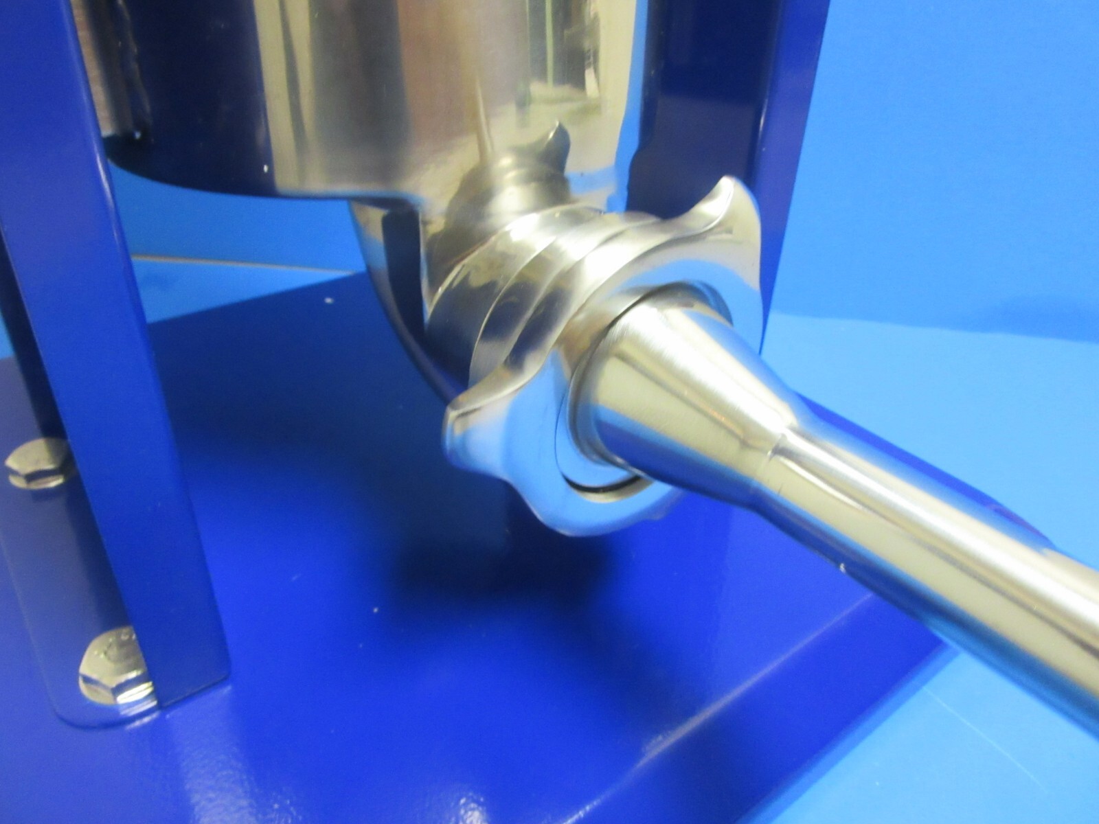 12" EXTRA LONG tube 3/4" dia x 2" base for Vevor sausage stuffer. HEAVY DUTY