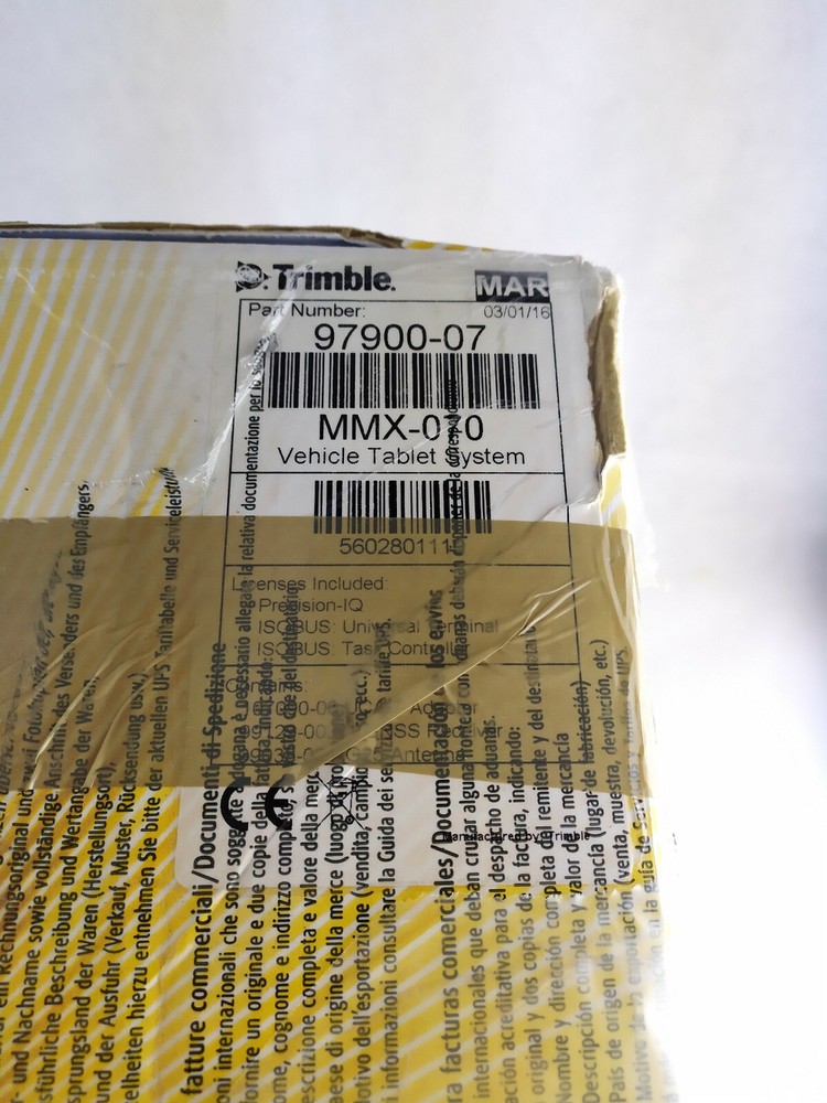 Trimble MMX-070 Display Agriculture