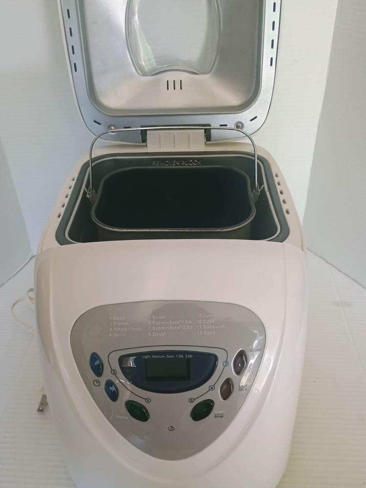 Sunbeam Programmable Bread Maker Machine Model 5891, Tested & Working