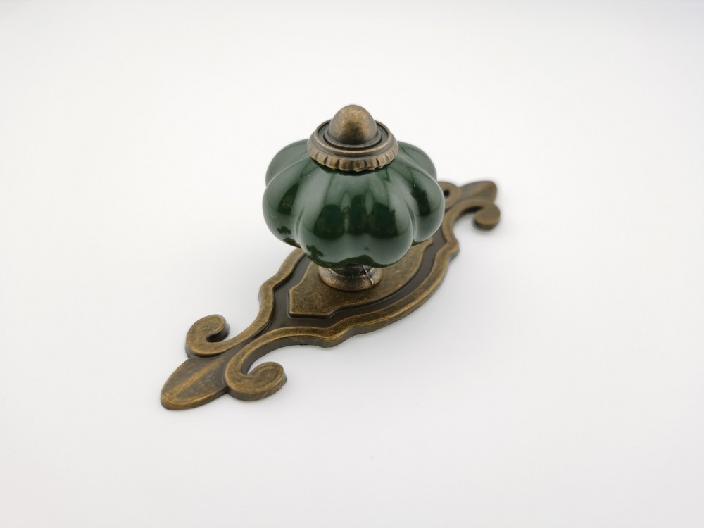 Antique bronze Kitchen Cabinet Knobs Drawer Knob Pull Handle Ceramic Knobs
