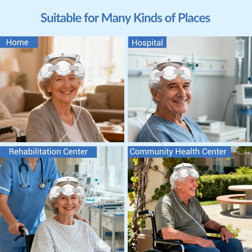 Head Stimulator rTMS Machine Transcranial Magnetic Stimulation for depression