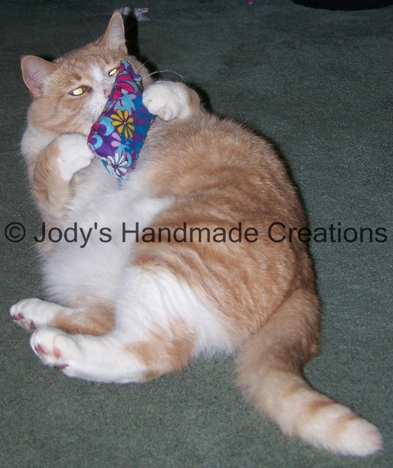6 Handmade Catnip Pillow Toys ( CATS LOVE THEM!!!!!!!!) Over 1700+ Sets Sold!!!