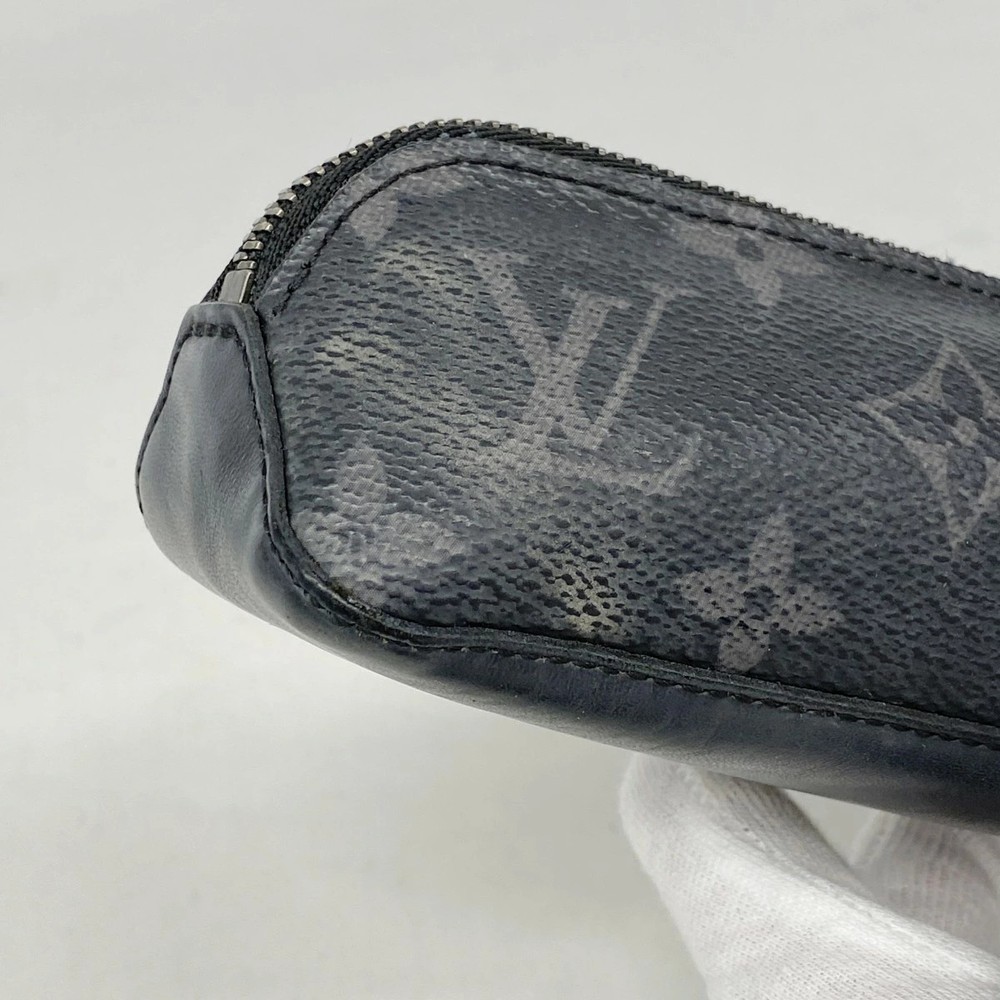 Louis Vuitton Pencil Case Monogram Eclipse Truth Elisabeth GI0199