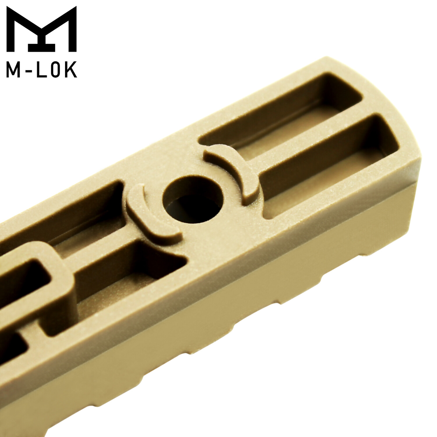 M-LOK Polymer Picatinny Weaver Rail Section Set 5 7 9 11 13 Slot 5PCS 5 Rail Set