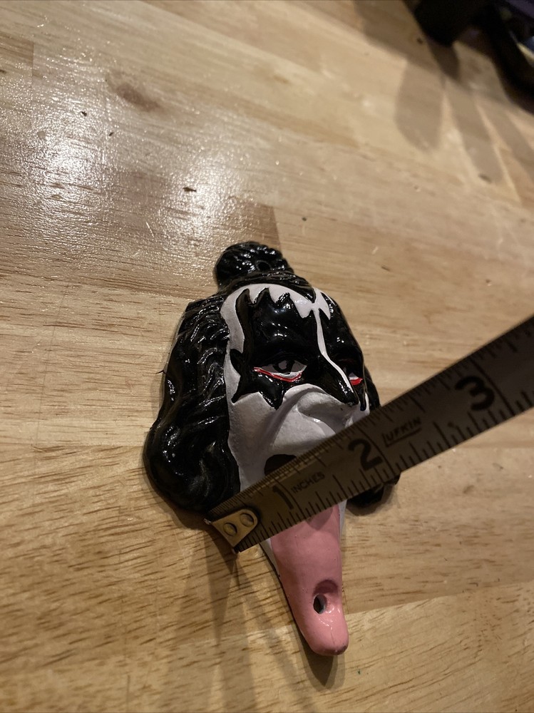 KISS Bottle Opener Gene Simmons Solid Metal Rock Roll Detroit City Wayne’s World