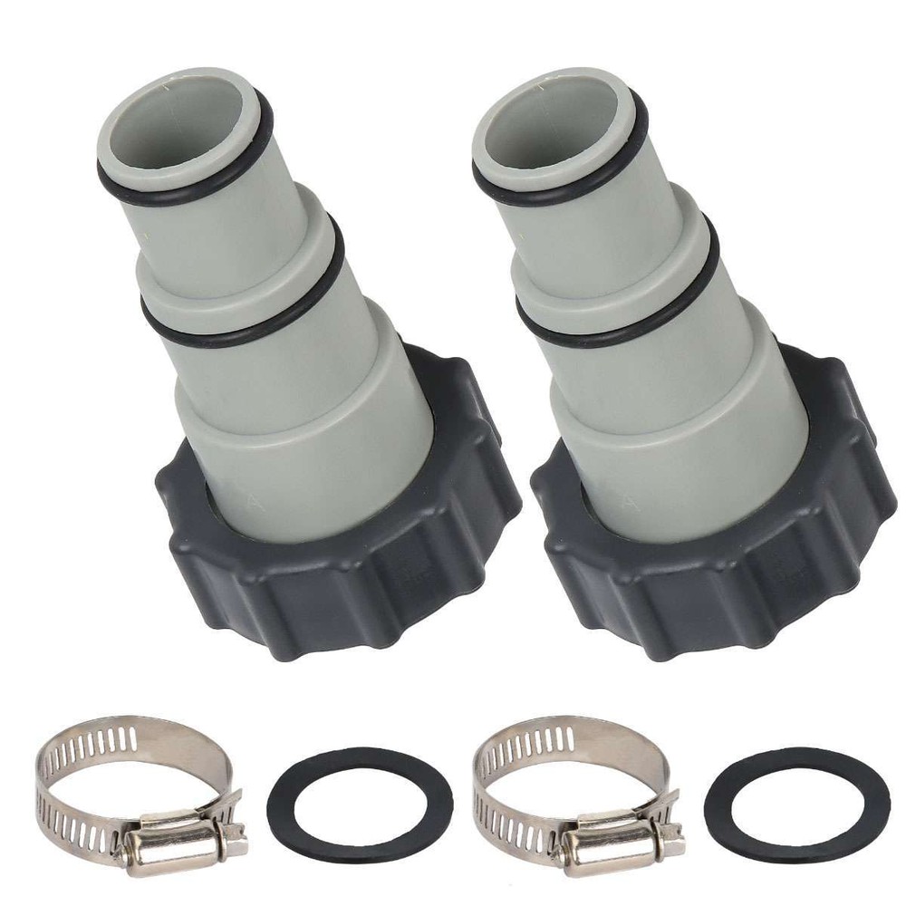 For Intex Hose Adapter A, Collar for Threaded Connection Pumps (1 Pair)