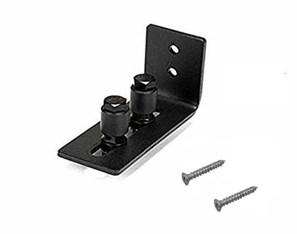 Adjustable Wall Flat Stay Roller Guide Bottom Floor Sliding Barn Door Hardware