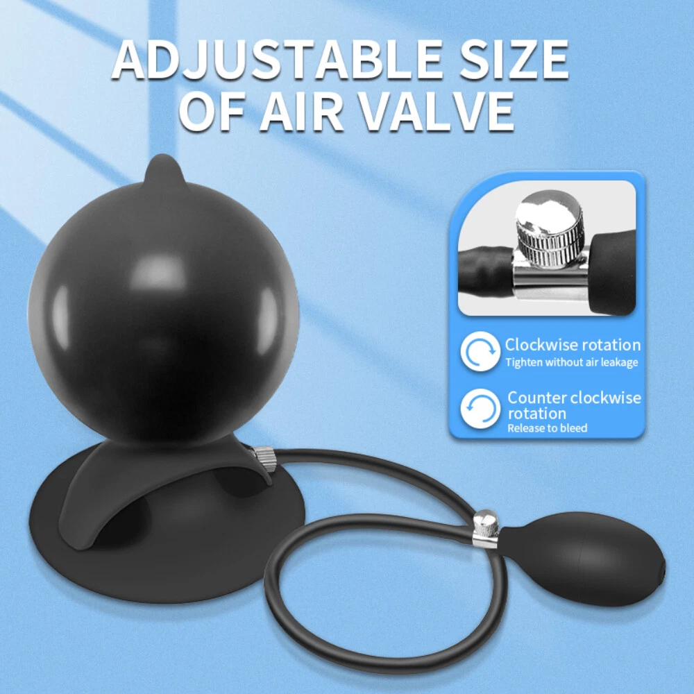 Inflatable Ball Stretcher Dilator Expander Plug Pump Dilator Extreme Speculum