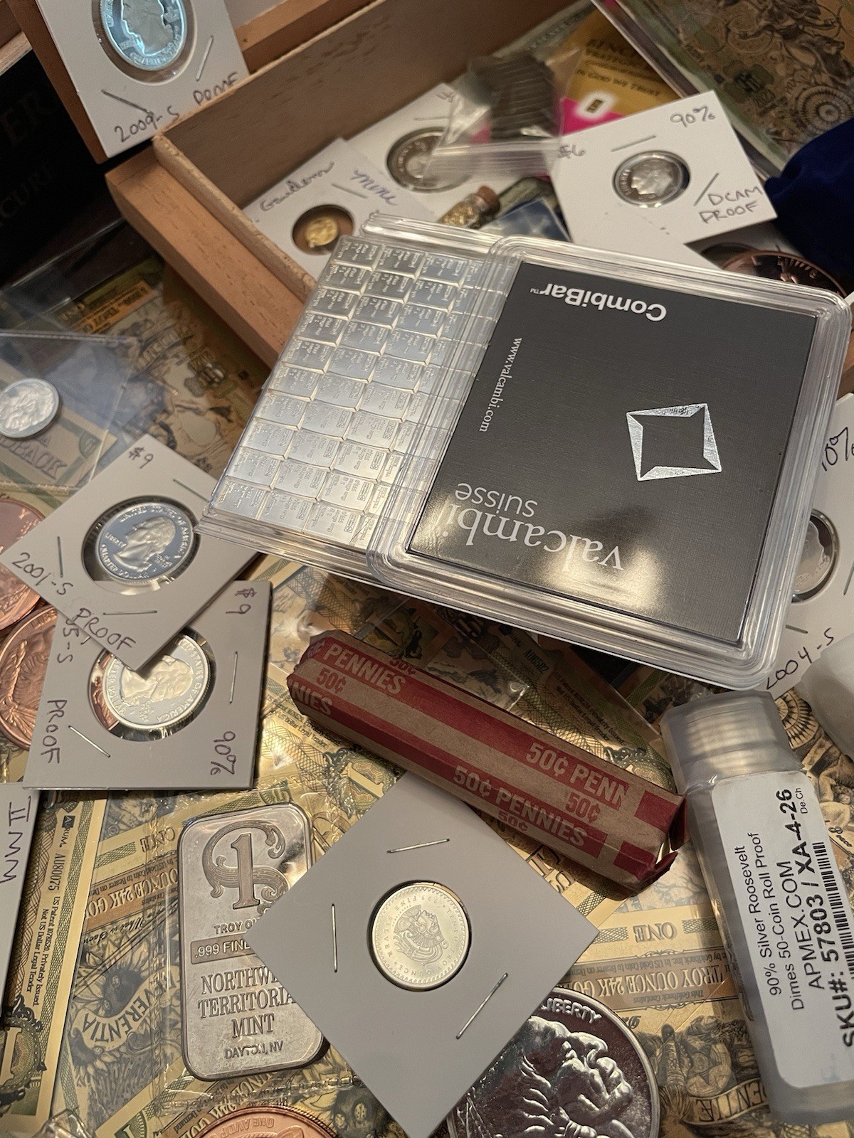 ESTATE SALE SILVER & GOLD LOT! Coins, Rounds, Rolls, Slabs & Bills! Max Value!