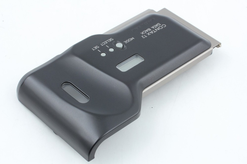 [ MINT ] Contax T2 Data Back Cover Panel Silver for T2 T2D D from JAPAN