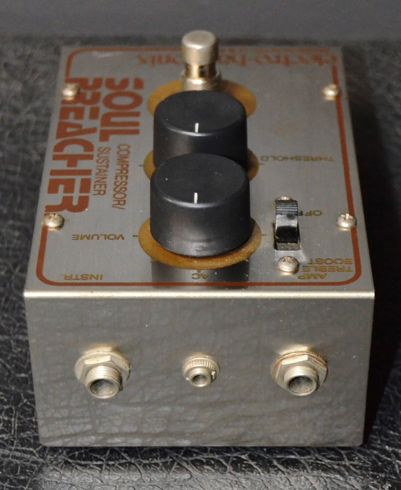 Electro Harmonix Soul Preacher Vintage Compression/Sustainer Effect Pedal – Used