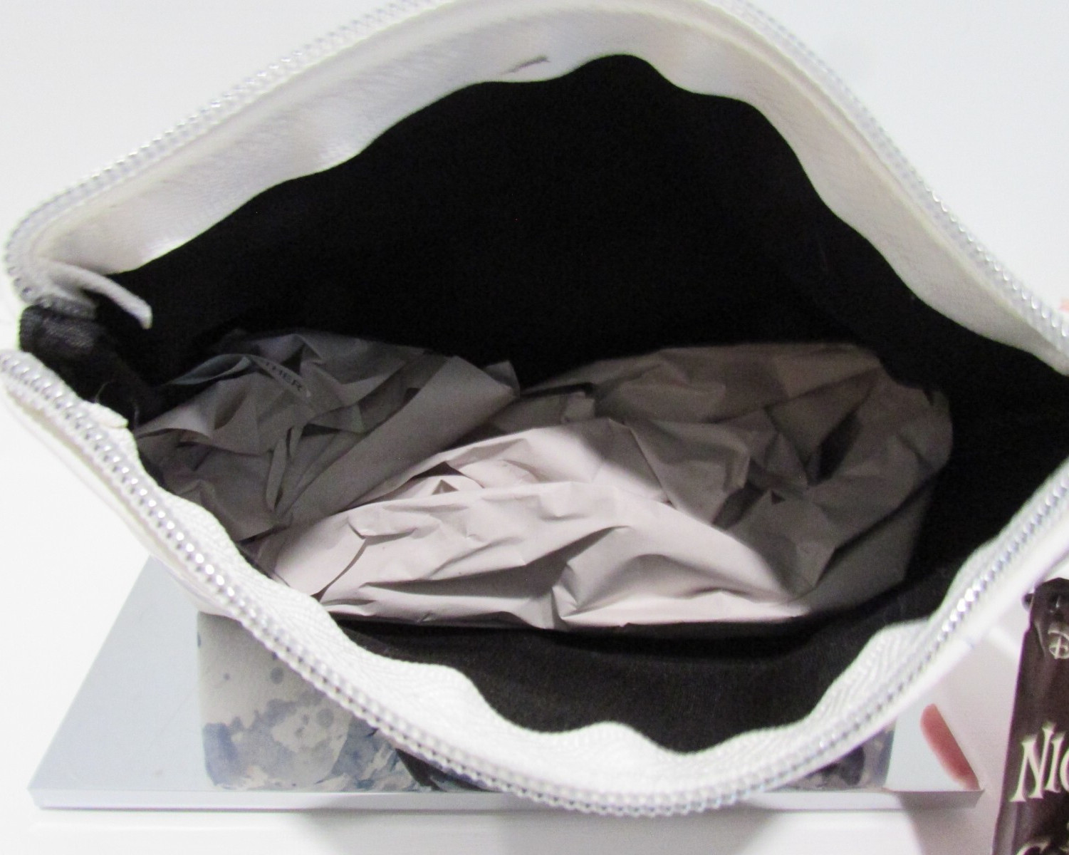 Disney Loungefly Nightmare Before Christmas Cosmetic Make-up Bag Pouch NWT RARE