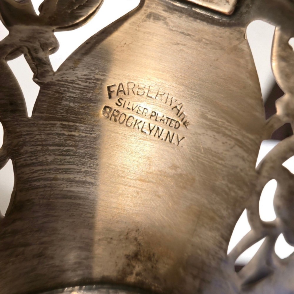 Farberware Silver-Plated Decorative Bowl with Handle READ (DB2)