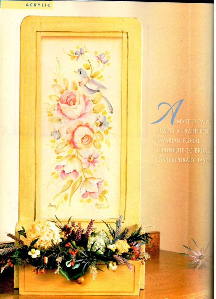 The Decorative Painter Magazine Summer 2008 Back Issue 2 Painting Patterns