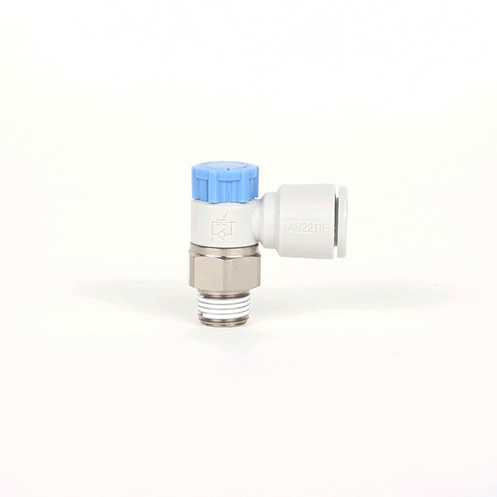 10pcs SMC AS1211F-M5-06A Speed Controller W/ Fitting New