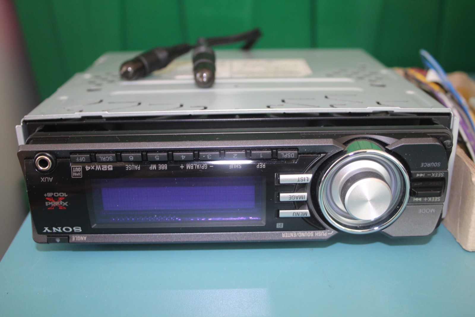 SONY CDX-GT71W CD RECEIVER IN-DASH RADIO + REMOTE + HARNESS NEW NO BOX