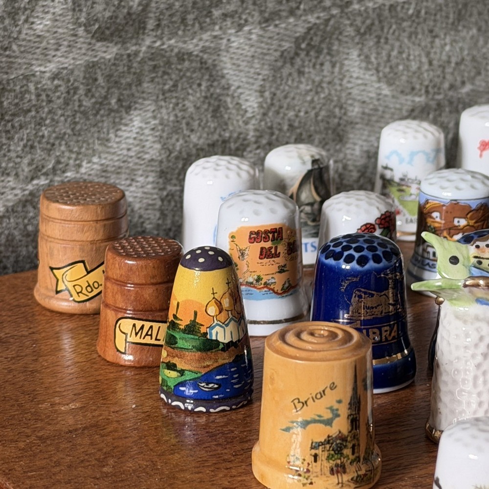 Large Thimble Collection - Over 250 Pieces