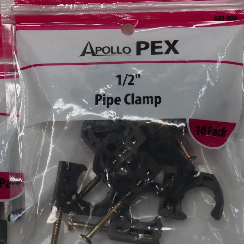 (20-Pk) Apollo PEX Pipe J-Hook Pipe Support 1/2"