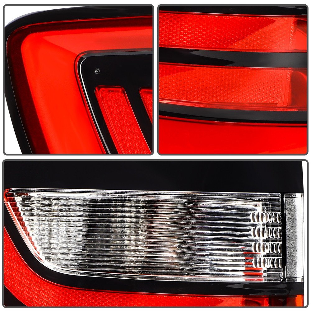 Left Driver Side Outer Full LED Tail Light Assembly For 2014-2025 Dodge Durango