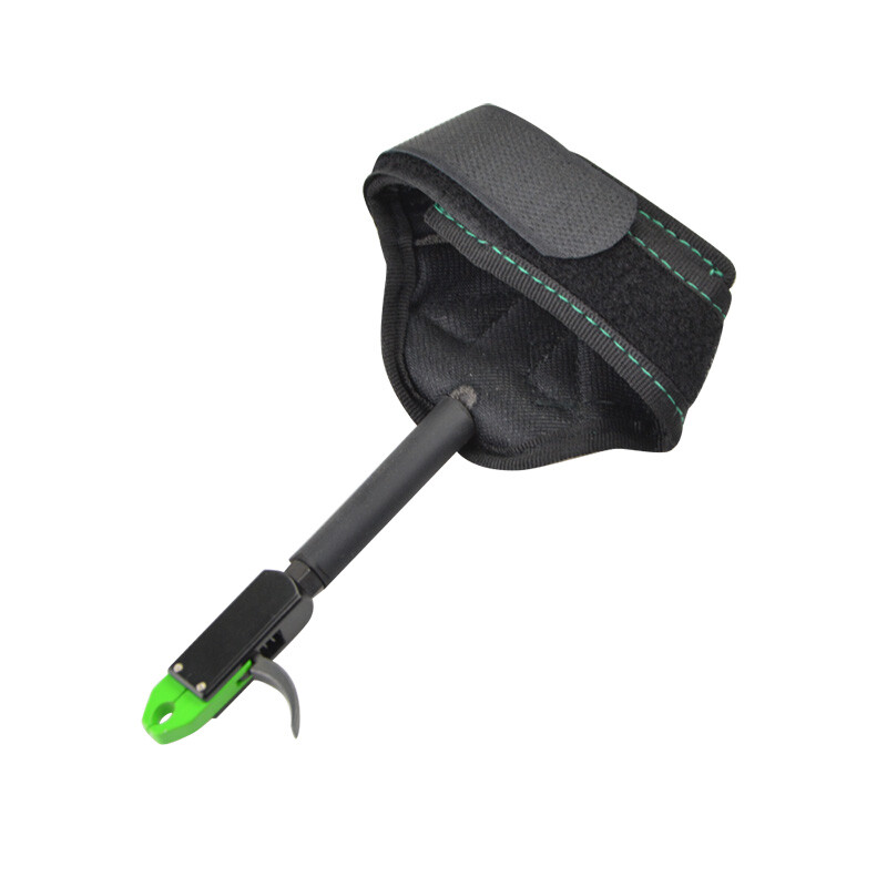 Archery Compound Bow Release Aid Child Thumb Trigger CaliperWrist Youth Practice