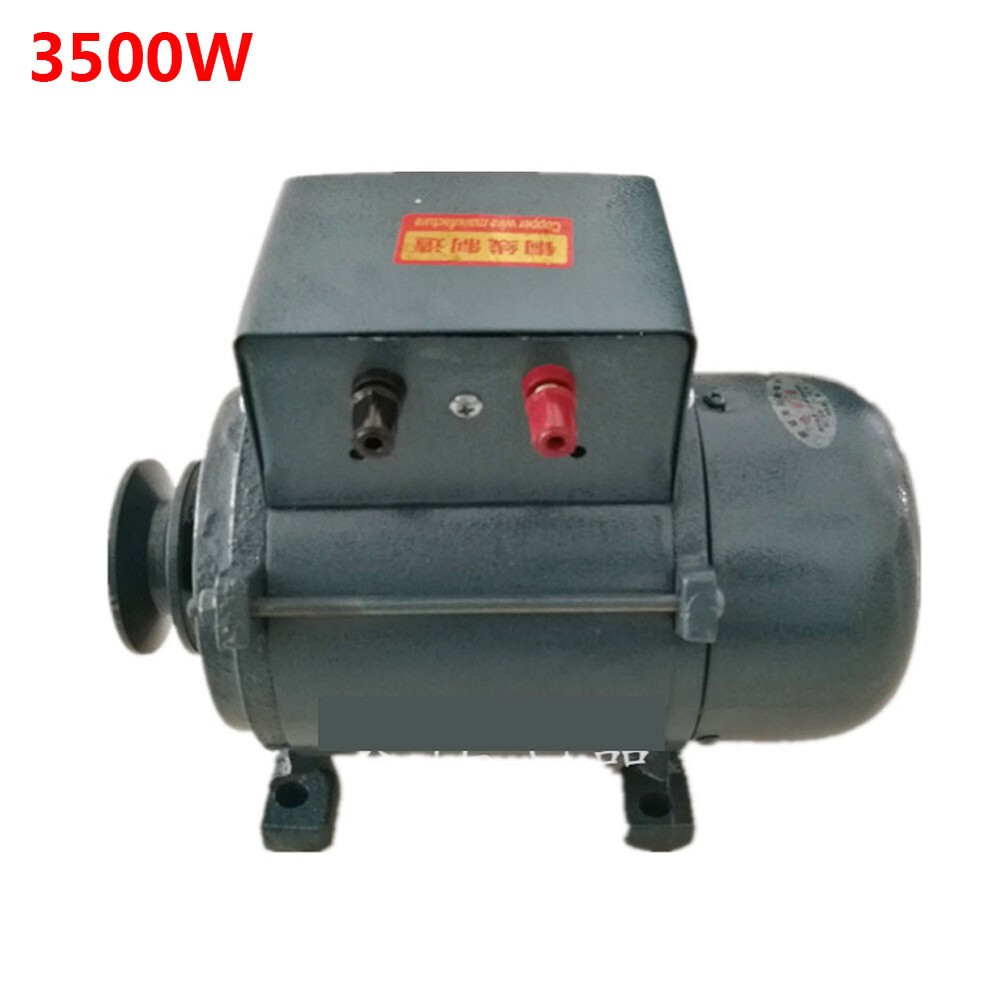 220V High Power Small Pulley Type Permanent Magnet Lighting Generator