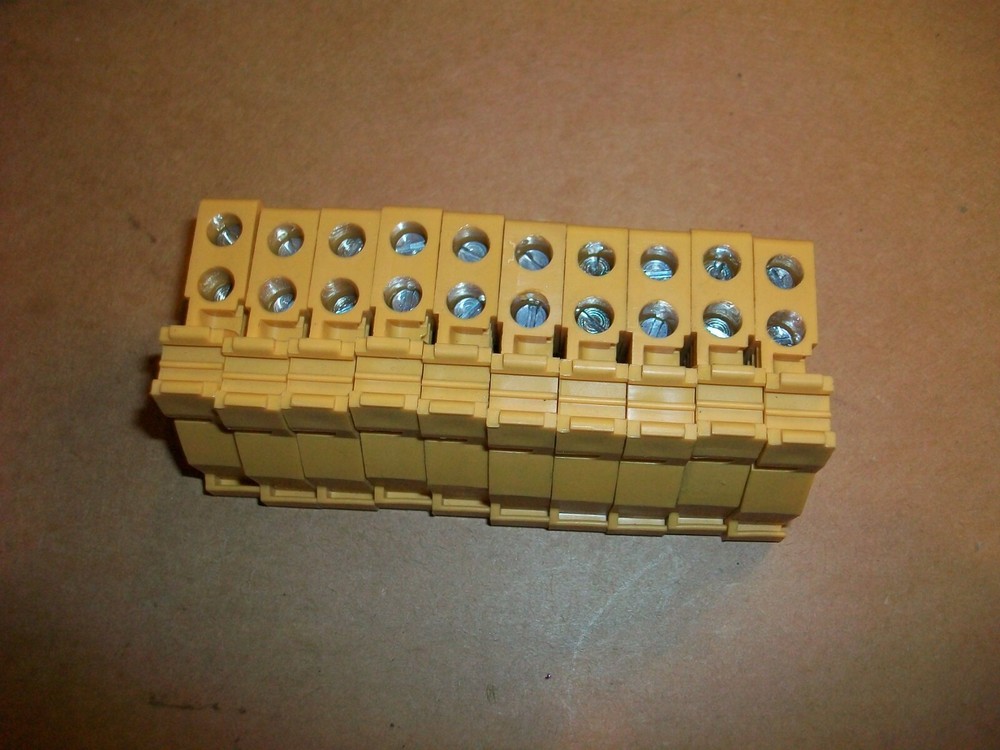 10pc Phoenix Contact E-UK End Block
